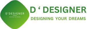 The D’designer logo embodies the spirit of hopefulness, anticipation, and 'what if'. It represents the inspiring collection of the design house, bringing a sense of possibility and elegance to luxury furniture and home decor.